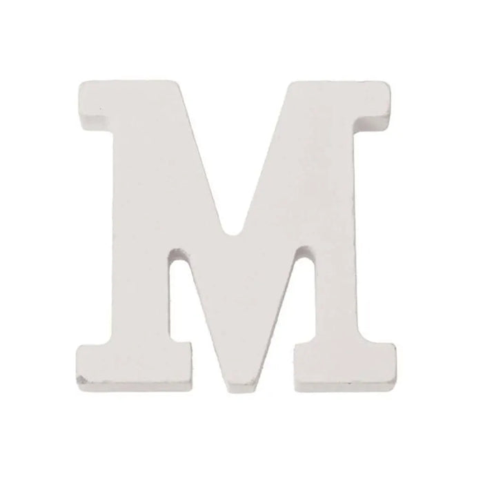 Letter M MDF 5.5x0.9cm, 1pc