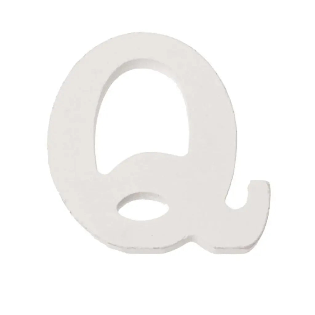 Letter Q MDF 5.5x0.9cm, 1pc
