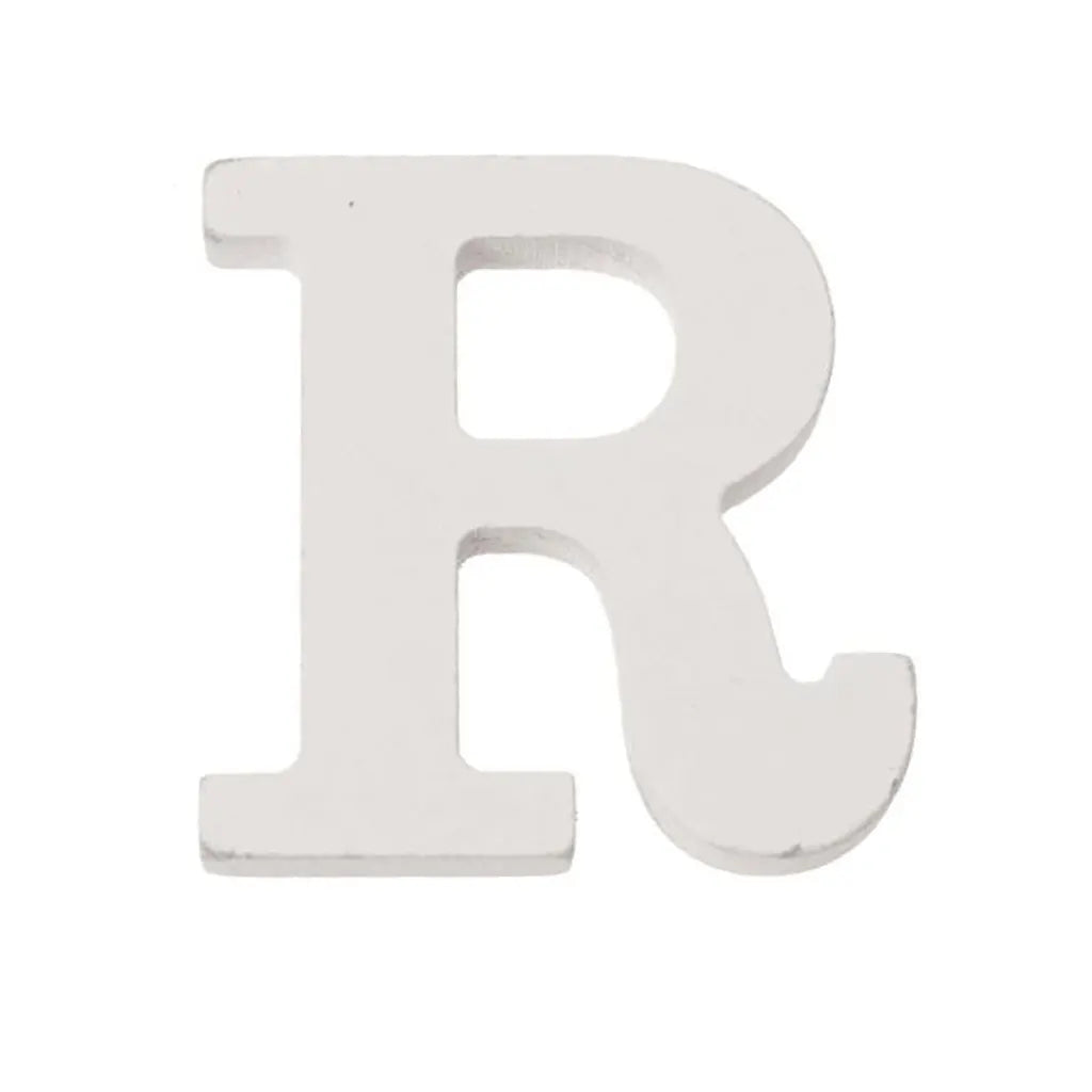 Letter R MDF 5.5x0.9cm, 1pc