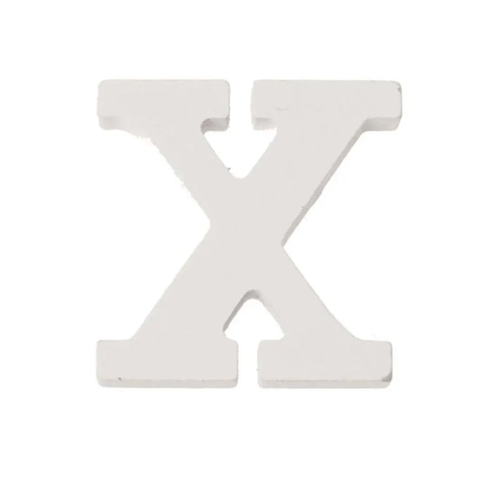 Letter X MDF 5.5x0.9cm, 1pc