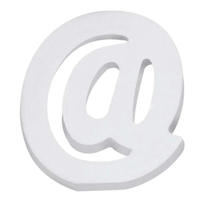 Letter @ MDF 5.5x0.9cm, 1pc