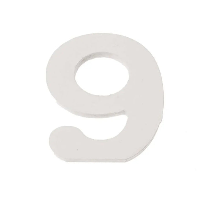 Number 9 MDF 5.5x0.9cm, 1pc
