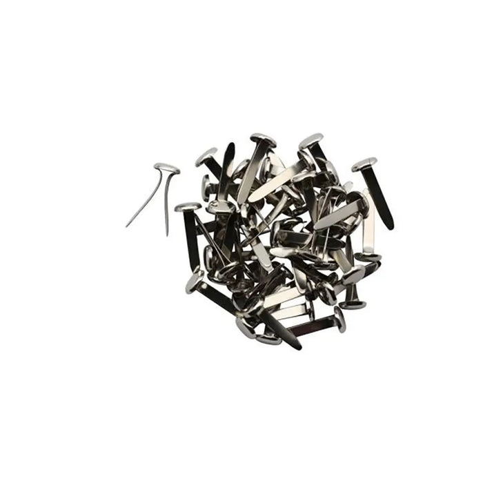 Brads 19mm 50pcs Silver