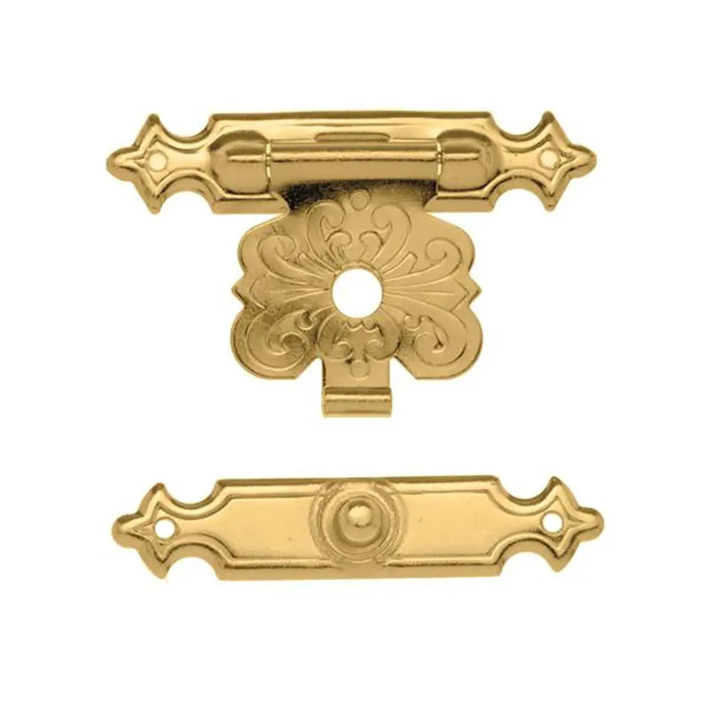 Case Lock 20X44mm, 2pcs Flower