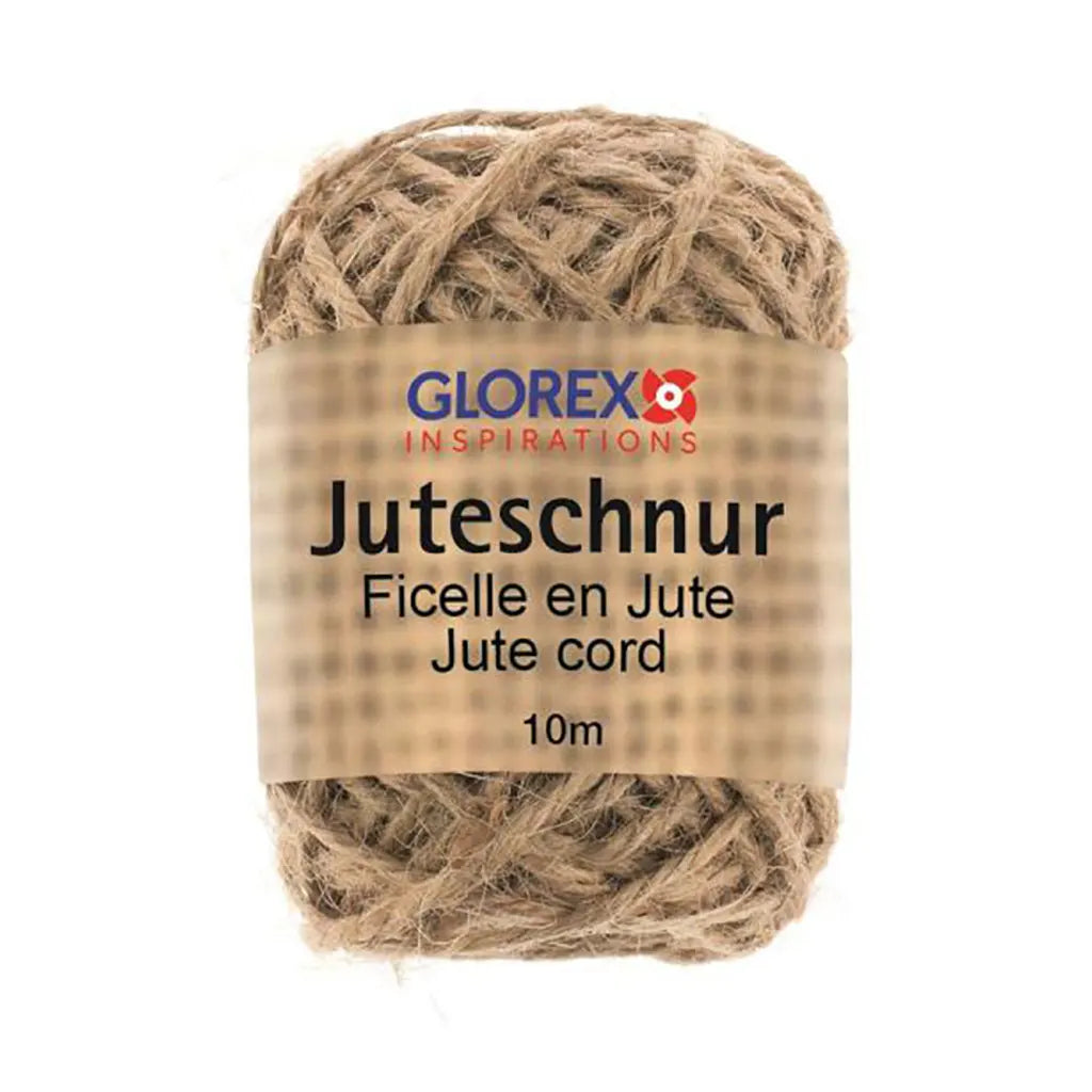 Jute Cord 100% 10m, Light Brown