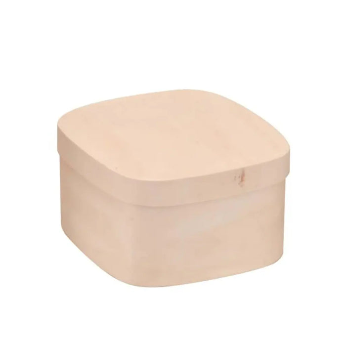 Wood box Square 115x115mmH70mm