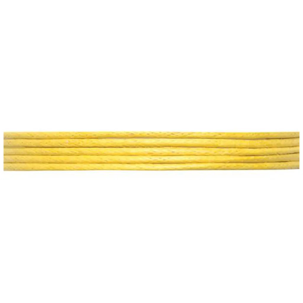 Cotton Cord 1mm/5m Yellow