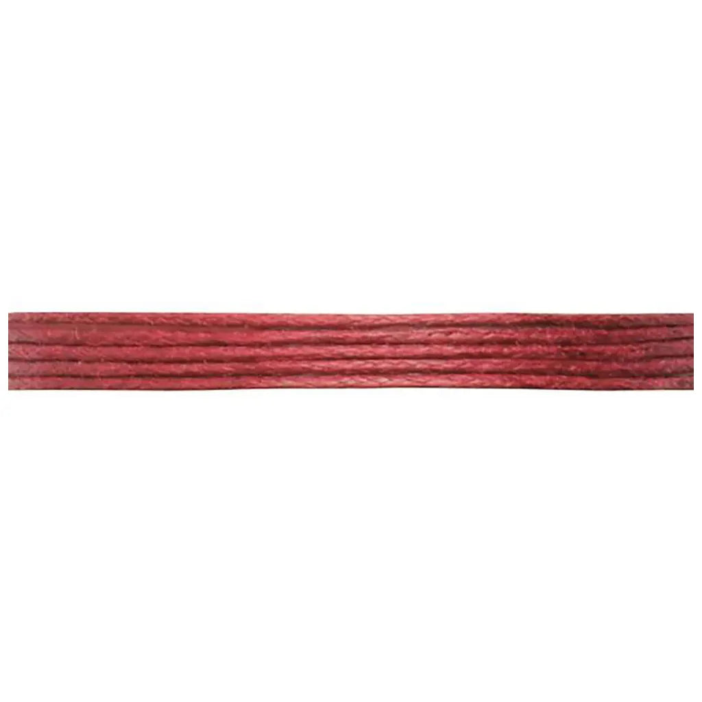 Cotton Cord 1mm/5m Bordeaux