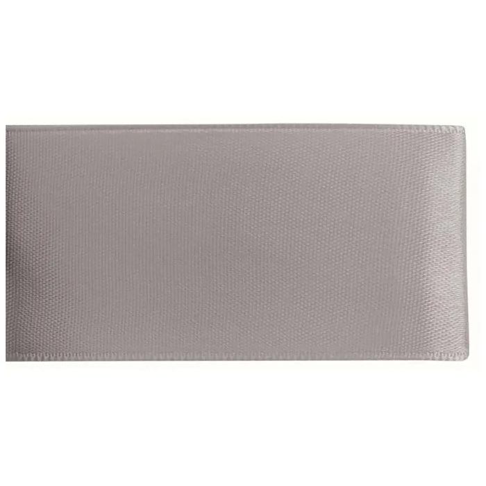 Satin Ribbon 10mm 10m Light grey