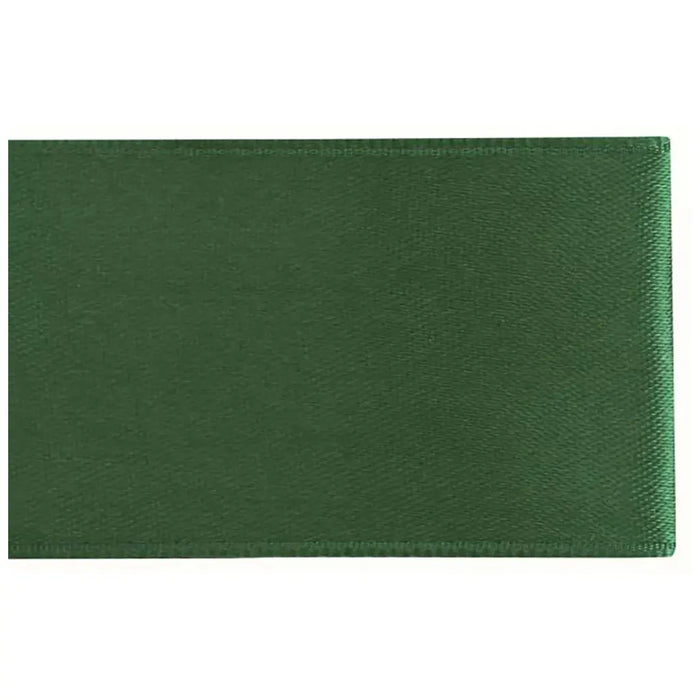 Satin Ribbon 10mm 10m Drak Green