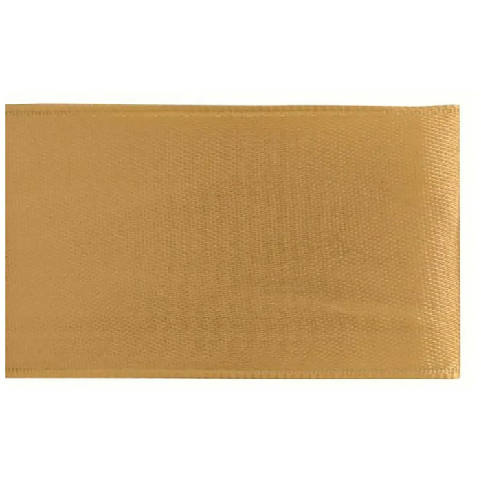 Satin Ribbon 25mm 5m Light Brown