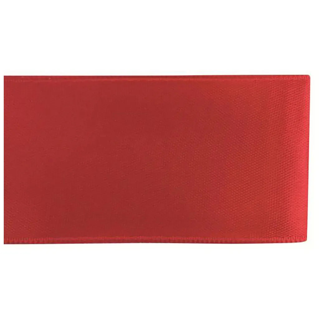 Satin Ribbon 40mm 5m Red