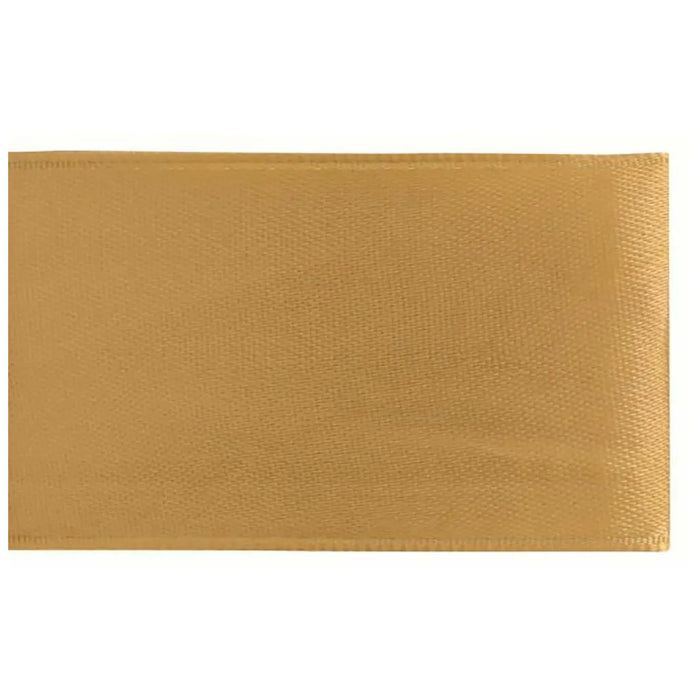 Satin Ribbon 40mm 5m Light Brown