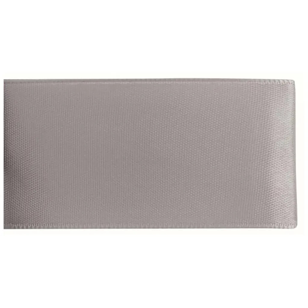 Satin Ribbon 40mm 5m Light grey