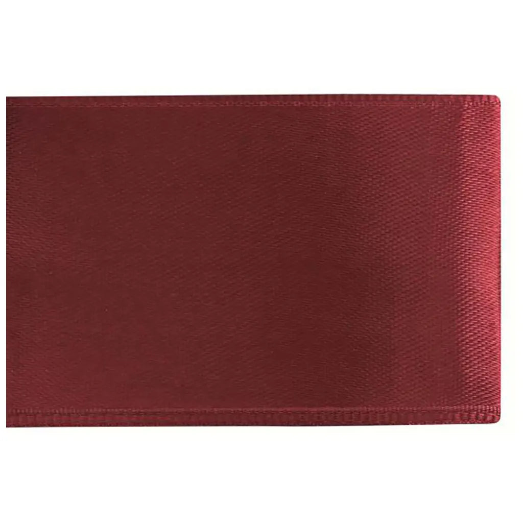 Satin Ribbon 40mm 5m Bordeaux