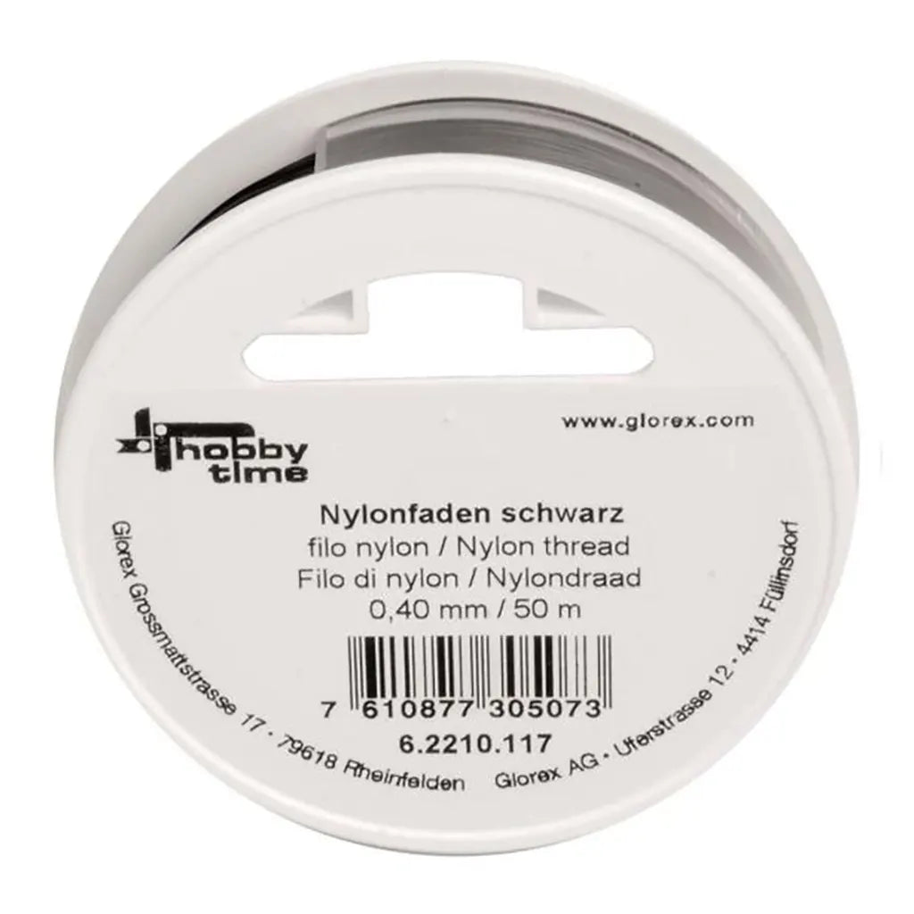 Nylon Thread 0.40mm 50M, Black