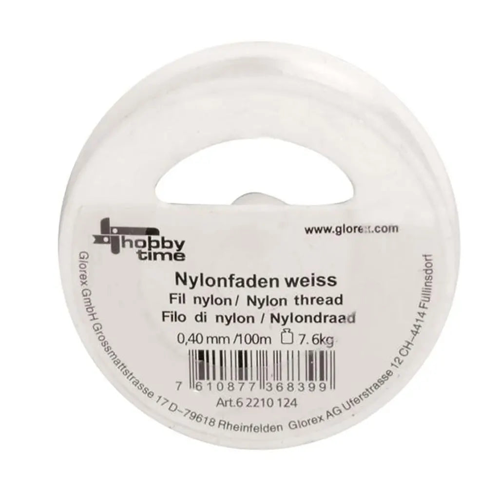 Nylon Thread 100M/0.40mm, White