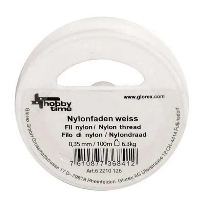 Nylon Thread 100M/0.35mm, White