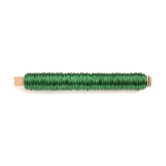 Floral Binding Wire 0.5mm 50m 100g, Green