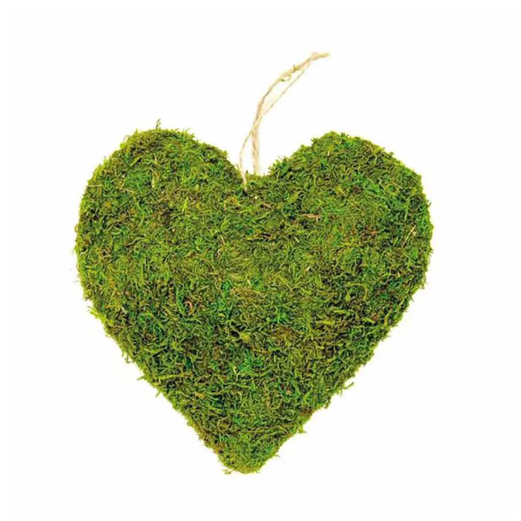 Moss Heart 15cm