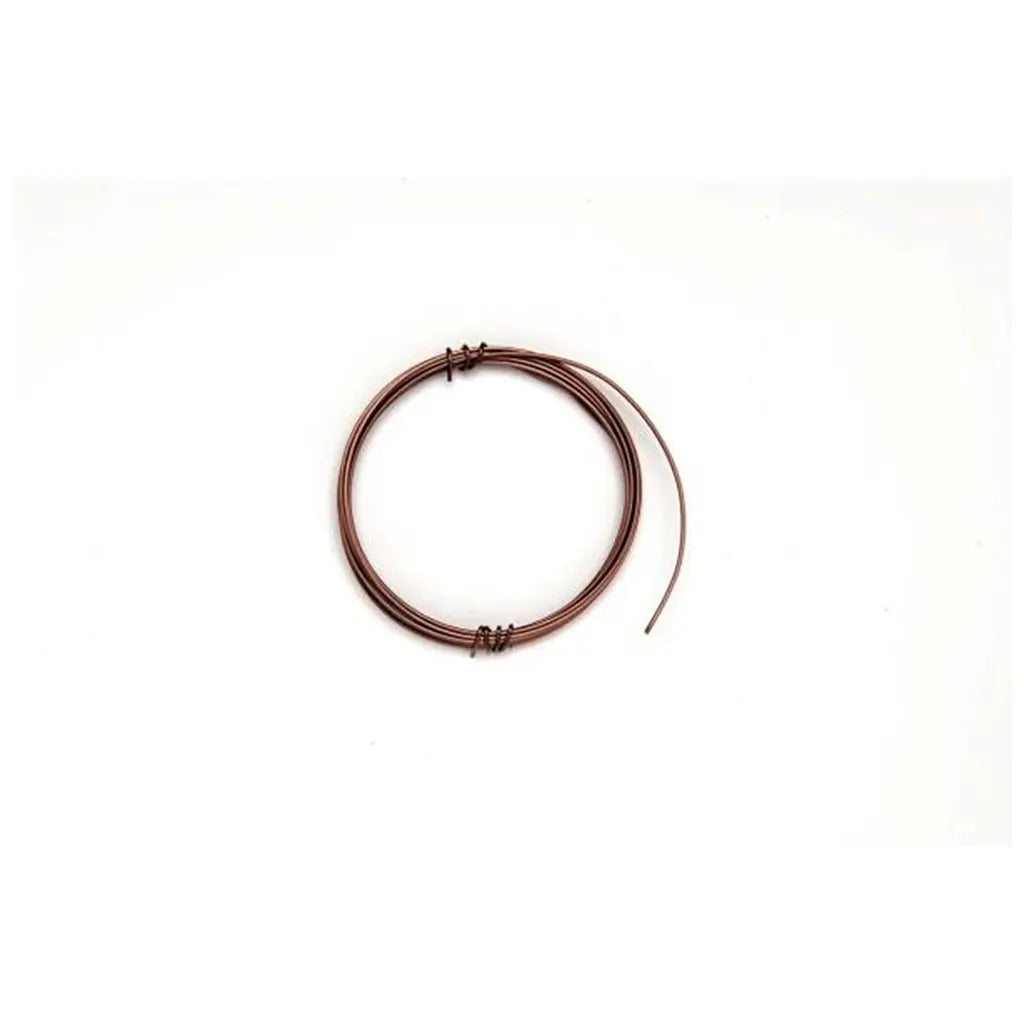 Alu Deco Wire 2mm 2m, Brown