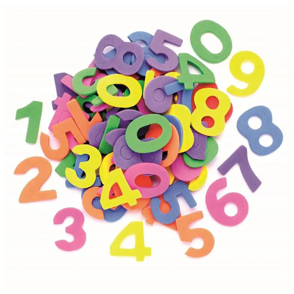 EVA Shapes Numbers 150pcs