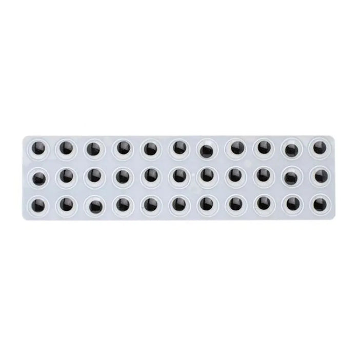 Mobile Eyes Round 18mm 14pcs Self Adhesive