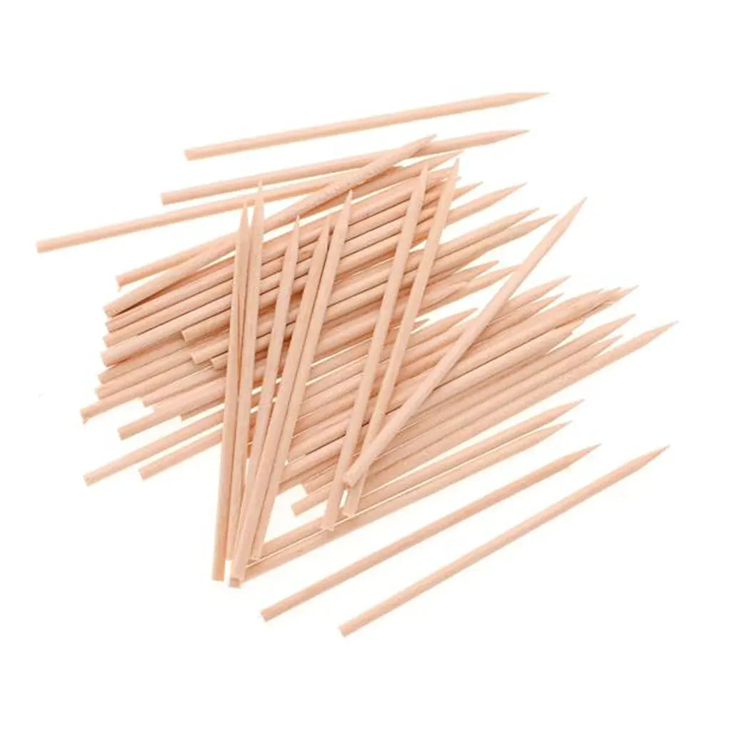 Wooden sticks 2.5mm, 7cm 75pcs