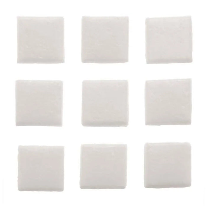 Mosaic Tiles 10x10mm 100g, White