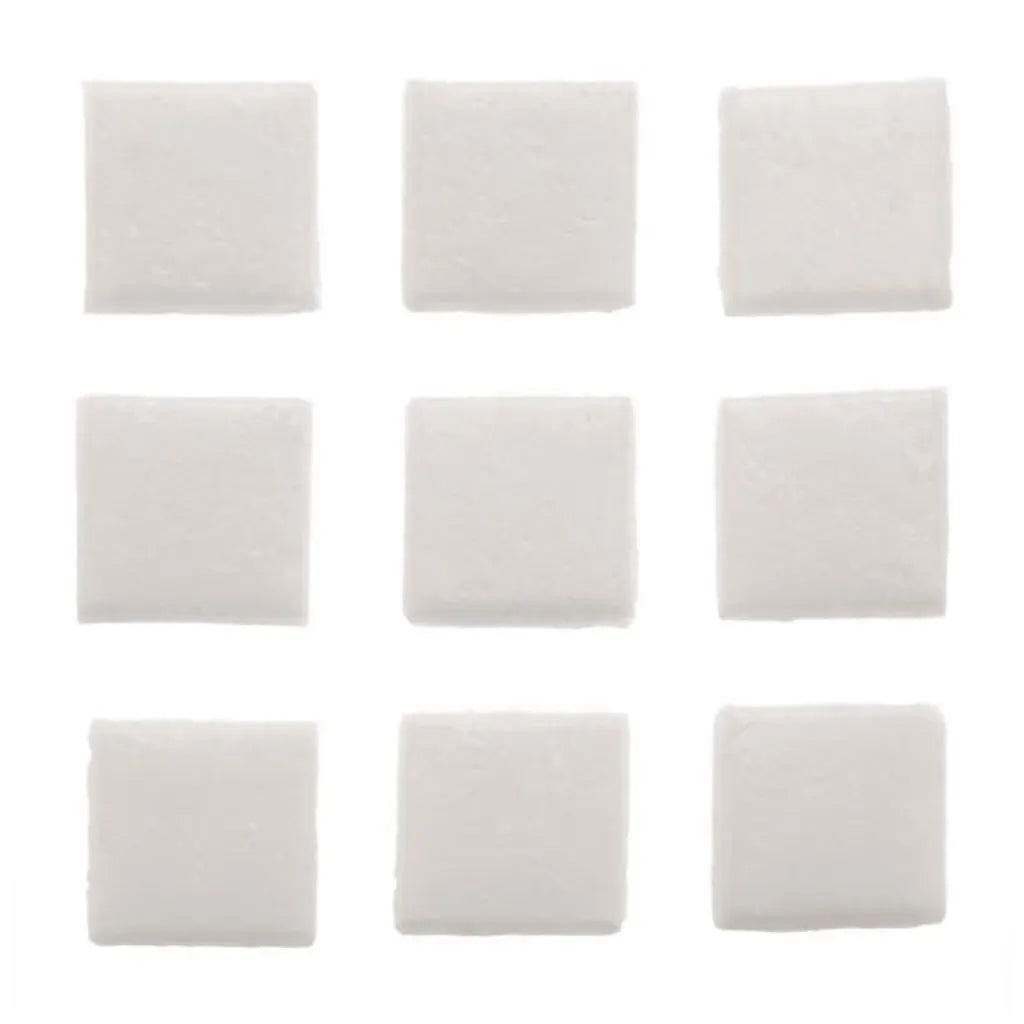 Mosaic Tiles 10x10mm 100g, White