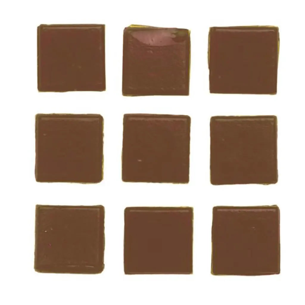 Mosaic Tiles 10x10mm 100g, Drak Brown