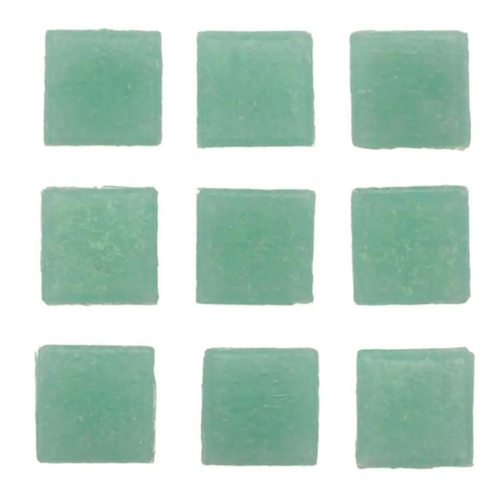 Mosaic Tiles 10x10mm 100g, Light Turquoise