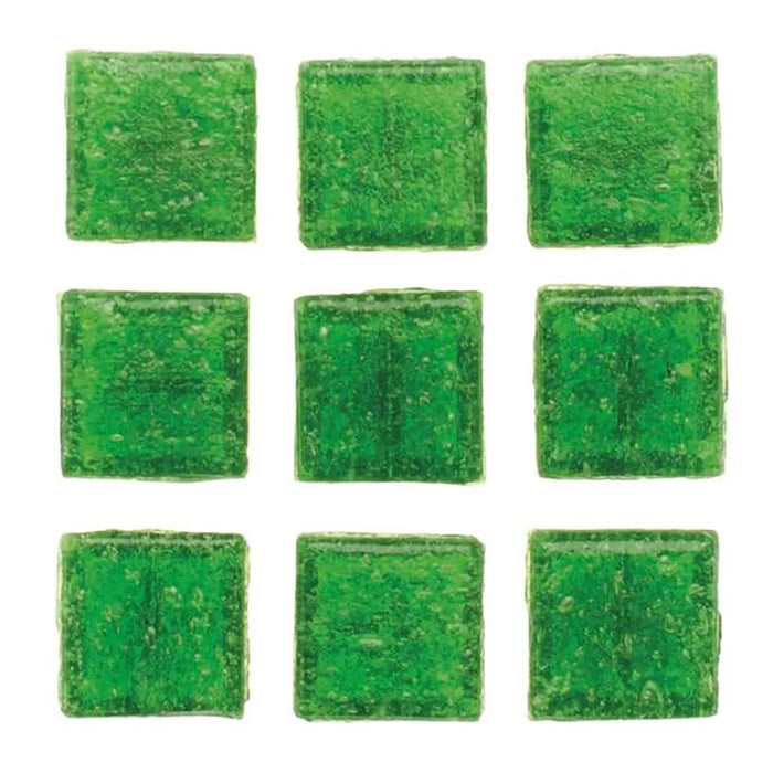 Mosaic Tiles 10x10mm 100g, Drak Green