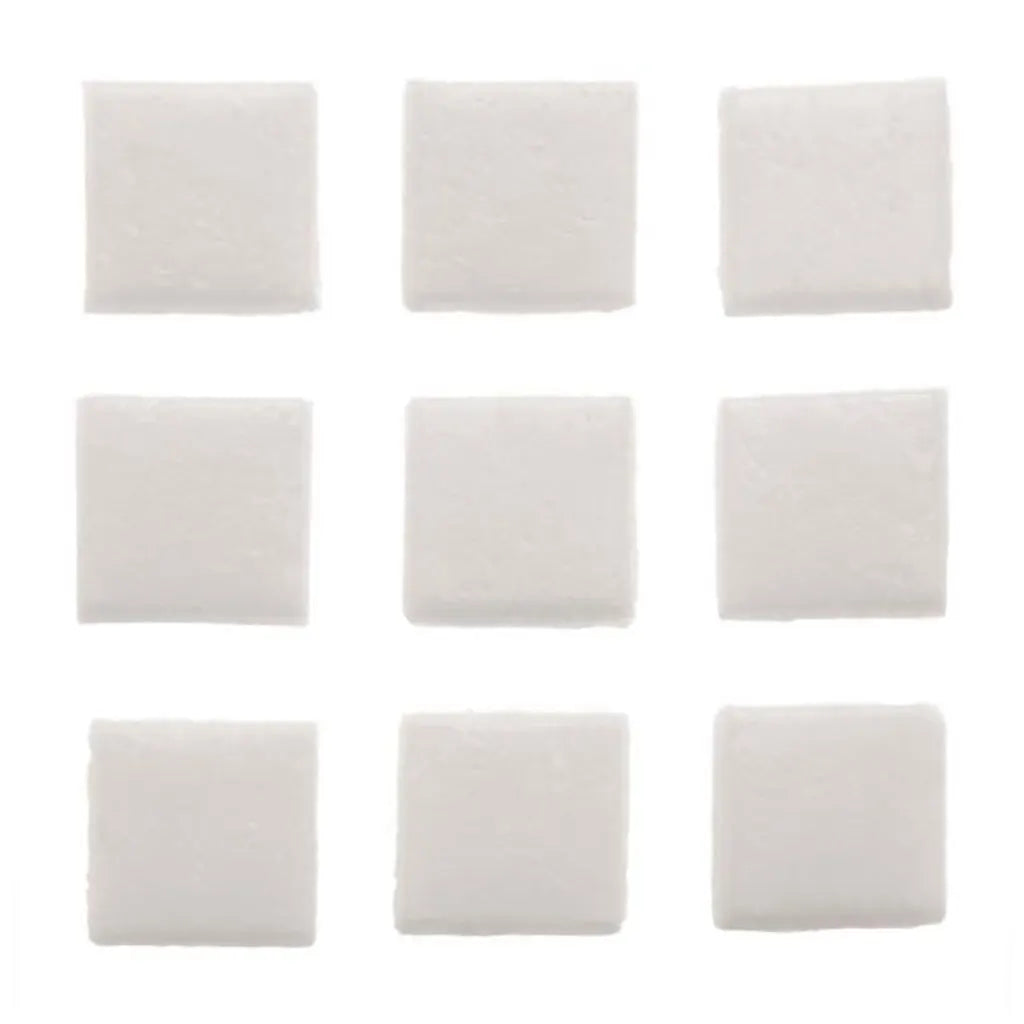 Mosaic Tiles 20x20mm 100g, White