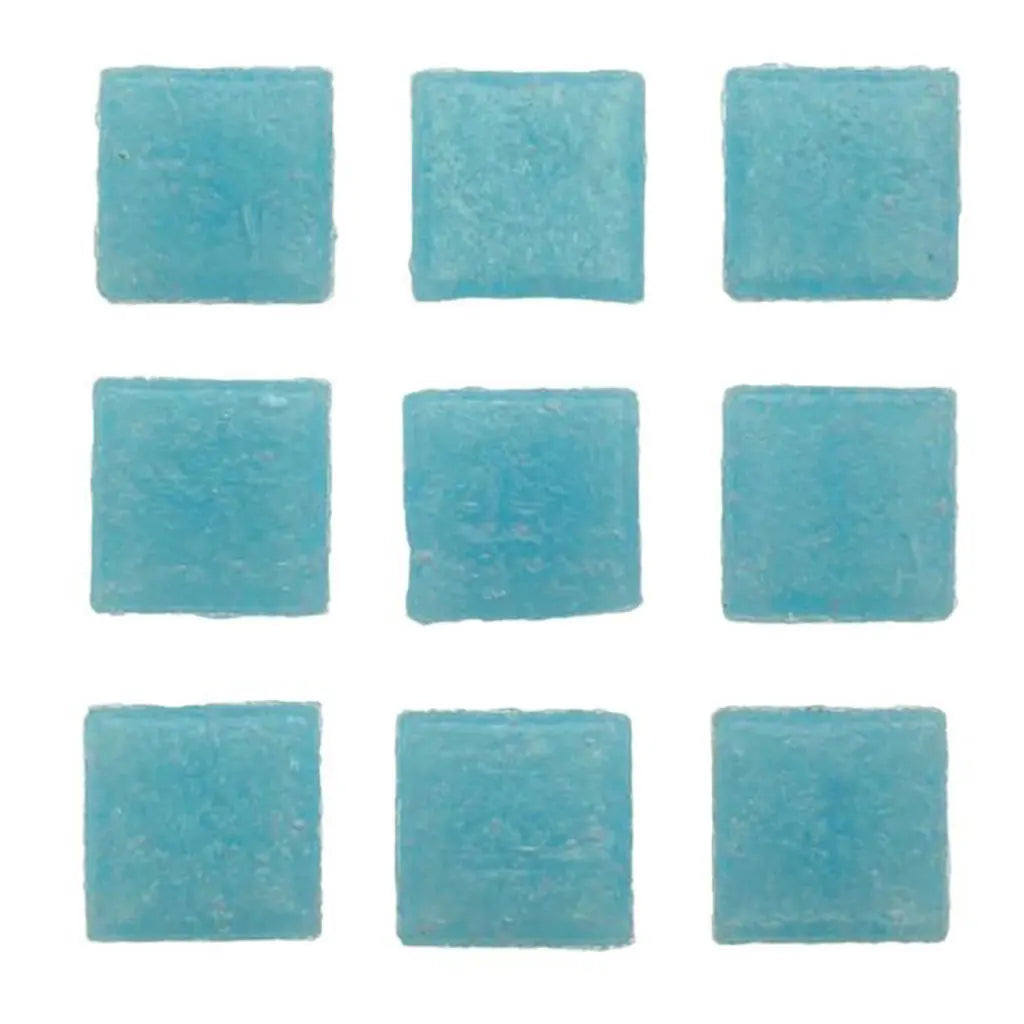 Mosaic Tiles 20x20mm 100g, Light Blue