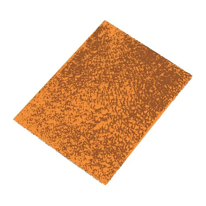 Crackle Mosaic Sheet 15x20cm, Orange