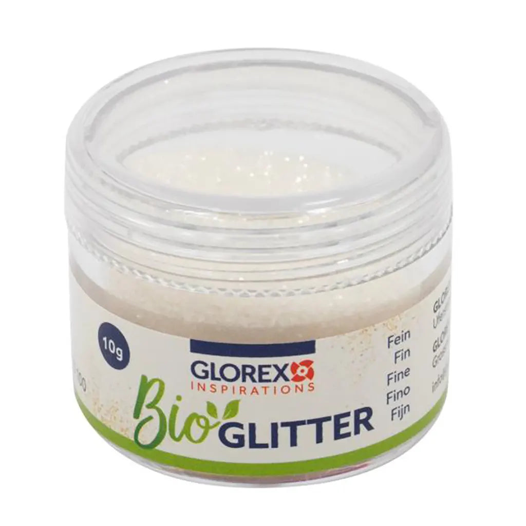 Organic Glitter Fine 10G, White