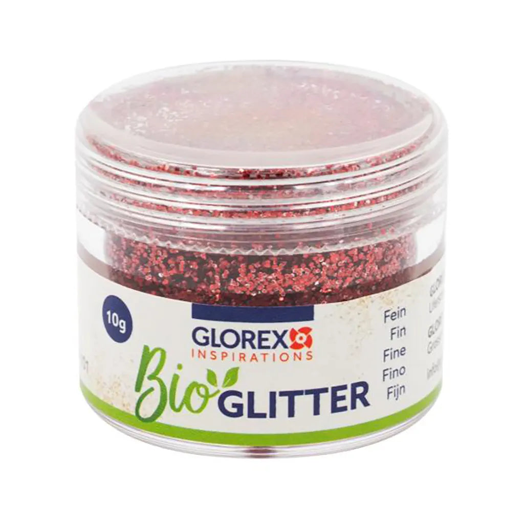 Organic Glitter Fine 10G, Red