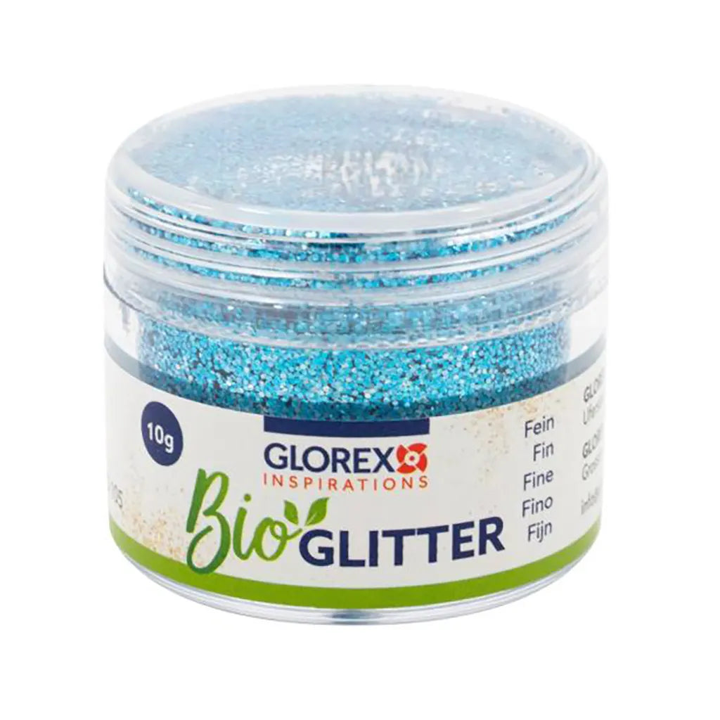 Organic Glitter Fine 10G, Light Blue