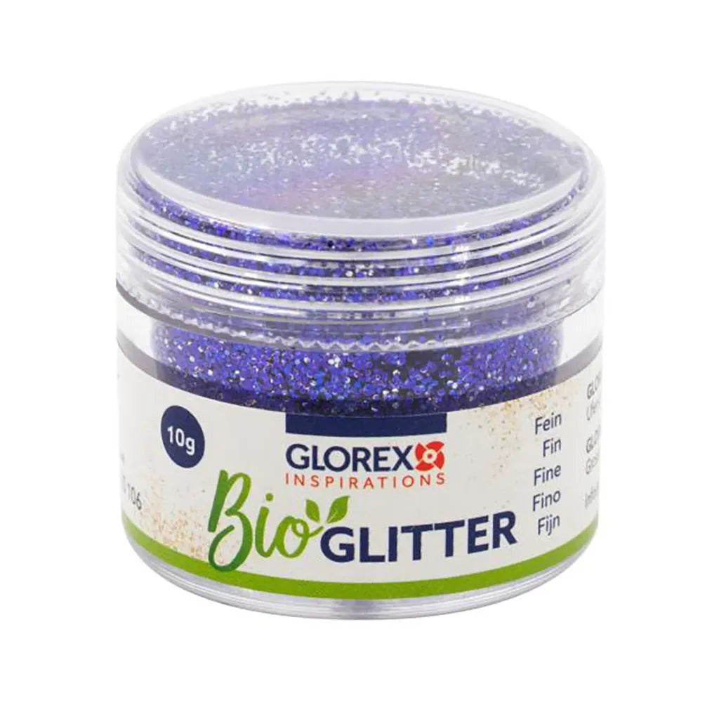 Organic Glitter Fine 10G, Drak Blue
