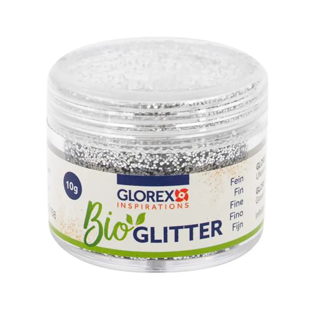 Organic Glitter Fine 10G, Silver