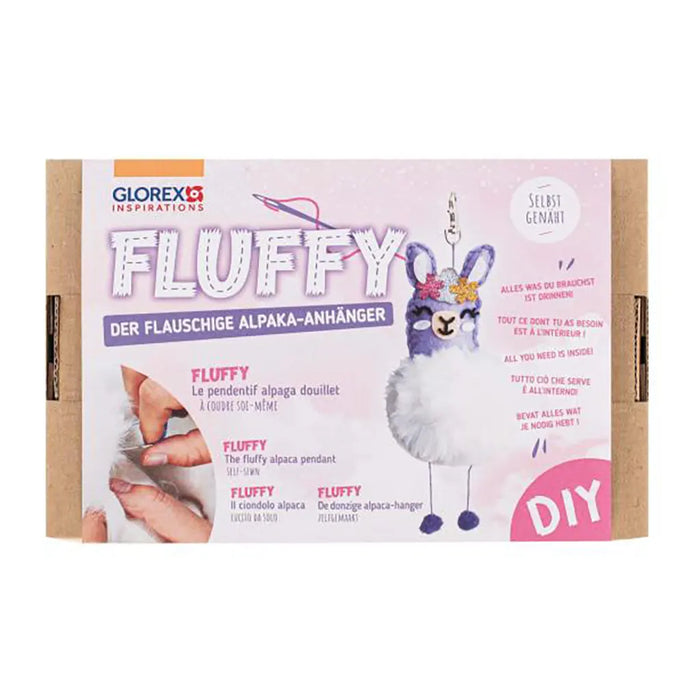 DIY Kit Alpaca Pendant Fluffy