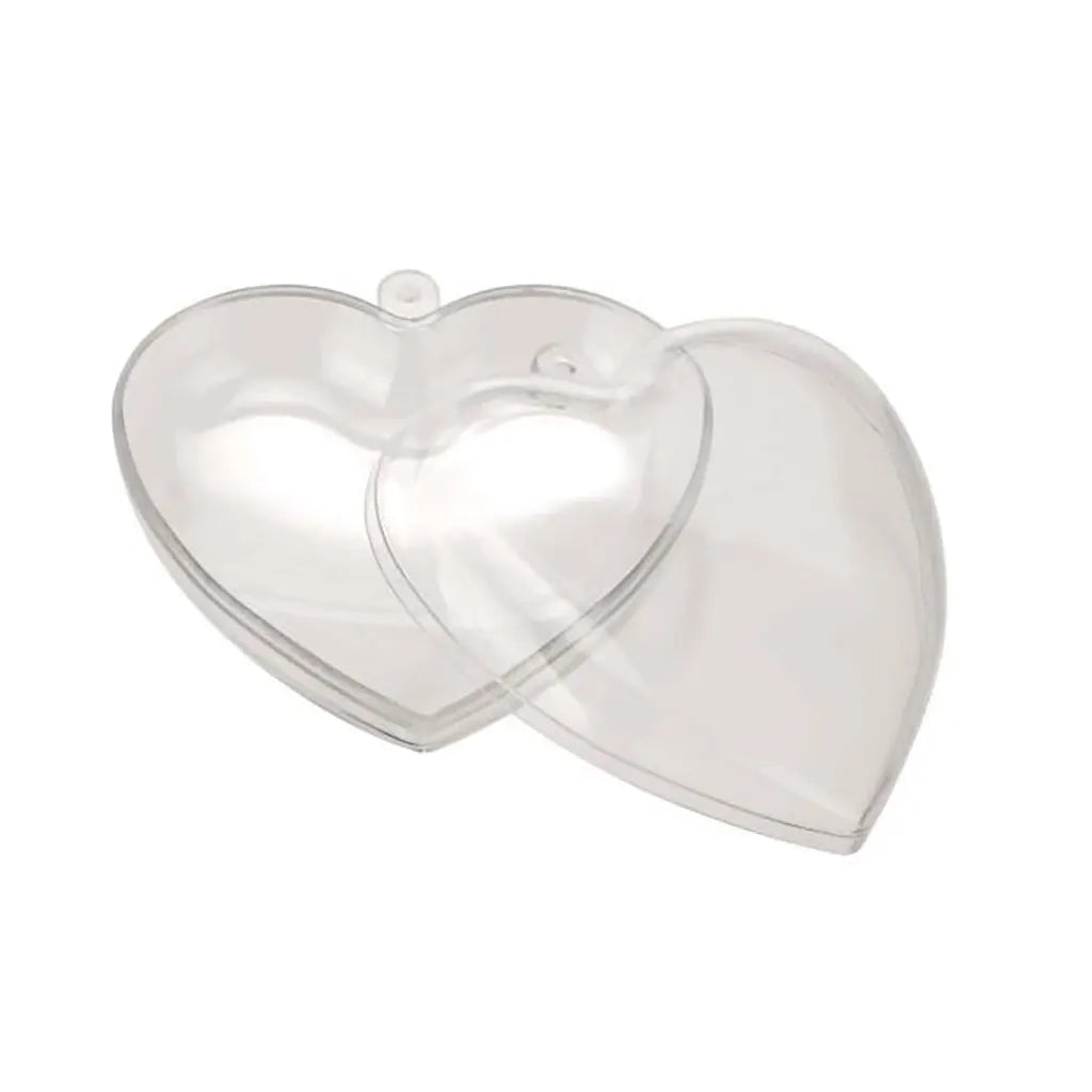 Plastic Heart Transparent140mm with Label