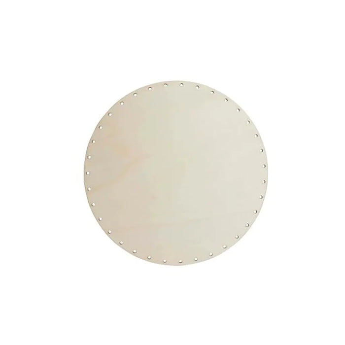 Wickerwork Bottom Round 20cm Poplar Wood