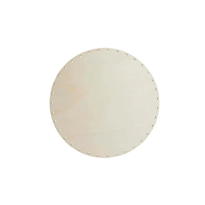Wickerwork Bottom Round 25cm Poplar Wood