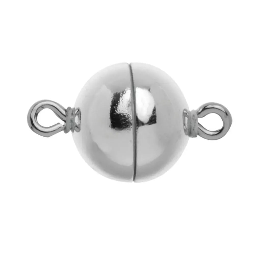 Magnetic Clasp 10mm Silver