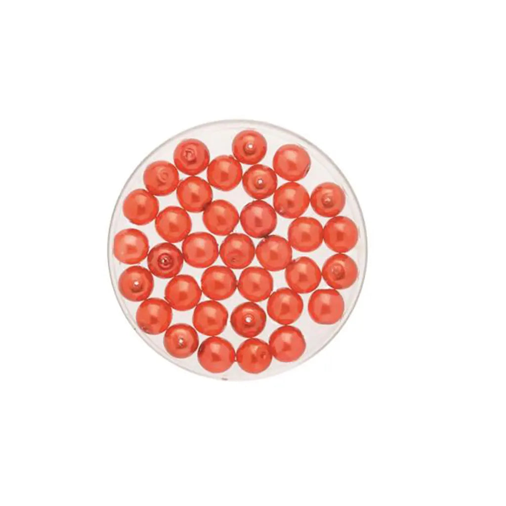 Bohemia Glass Bead 4mm Wax 75pcs, Hyacinth