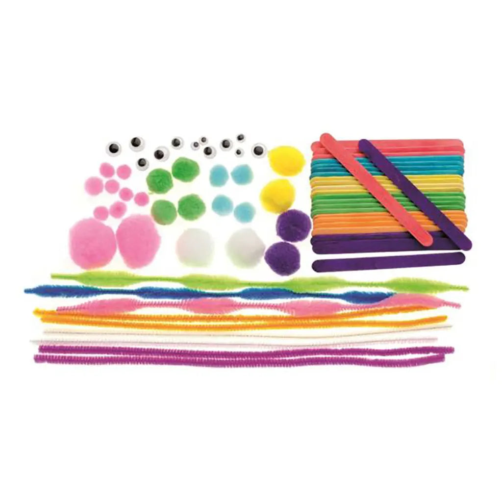 Pipe Cleaner+Pompon Mix