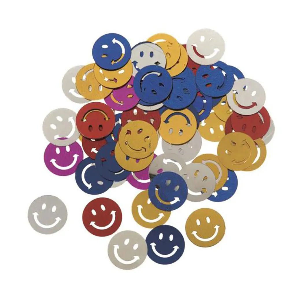 Sequins Smiley Multicolored 15G