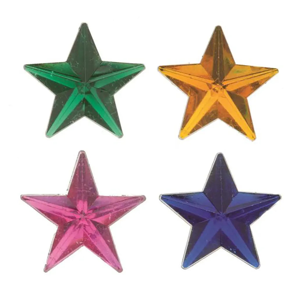 Deco Stones Stars 14X14mm, 70Pcs